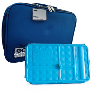 Go Green Original Lunch Box Set - Blue Bomber