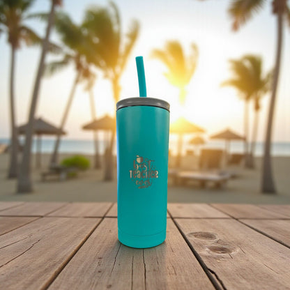 "Best Teacher" Engraved Super Sipper Tumbler - Assorted Colours