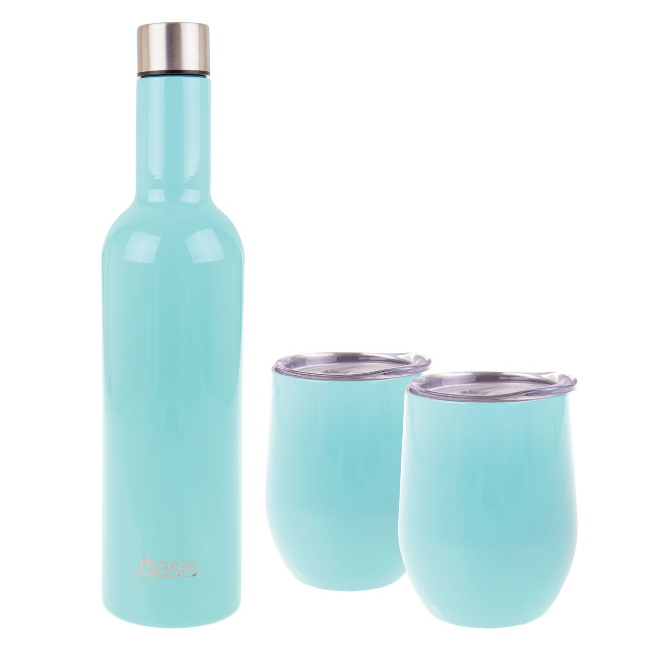 Oasis Insulated Wine Traveler Gift Set - Assorted Colours