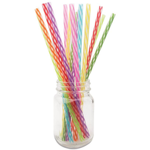 Load image into Gallery viewer, Rainbow Reusable Straws - 24 Pack