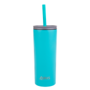 Oasis 600ml Super Sipper Insulated Tumbler w/ Silicone Straw - Choice of 9 Colours