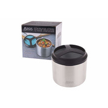 Load image into Gallery viewer, Oasis 1 Litre Stainless Steel Vacuum Insulated Food Container