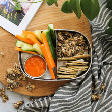 Load image into Gallery viewer, Ever Eco Stainless Steel Bento Snack Box - 2 Compartment