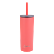 Load image into Gallery viewer, Oasis 600ml Super Sipper Insulated Tumbler w/ Silicone Straw - Choice of 9 Colours