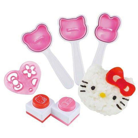 Hello Kitty Rice Mould & Stamper Set