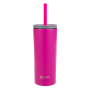 Load image into Gallery viewer, Oasis 600ml Super Sipper Insulated Tumbler w/ Silicone Straw - Choice of 9 Colours