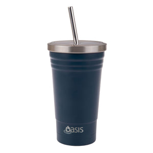 Oasis 500ml Stainless Steel Insulated Smoothie Tumbler - Choice of 6 Colours