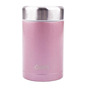 Oasis 450ml Stainless Steel Food Flask - Choice of 7 Colours