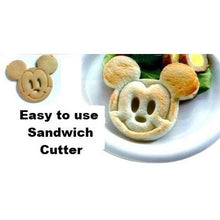 Load image into Gallery viewer, Mickey Mouse Sandwich Cutter