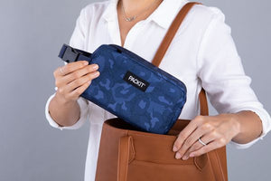 Packit Freezable Snack Bag - Navy