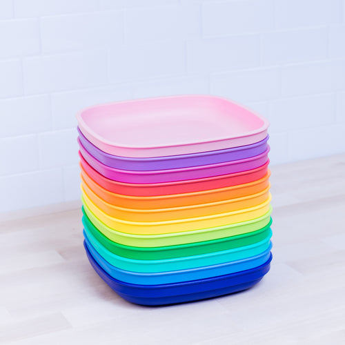 Re-Play Large Flat Plate - Assorted Colours
