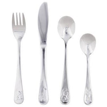 Load image into Gallery viewer, Dline 4 Piece Kids Cutlery Set - Zoo