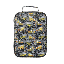 Load image into Gallery viewer, Sachi Insulated Lunch Tote - Construction Zone