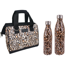 Load image into Gallery viewer, Sachi Insulated Lunch Bag - Leopard