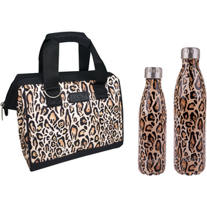 Sachi Insulated Lunch Bag - Leopard