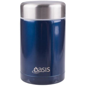 Oasis 450ml Stainless Steel Food Flask - Choice of 7 Colours