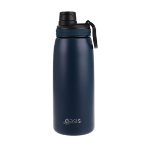 Oasis 780ml Stainless Steel Insulated Sports Drink Bottle with Screw Top - Choice of 13 Colours