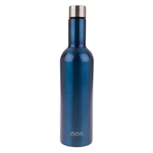 Oasis 750ml Stainless Steel Insulated Wine Traveller - Assorted Colours/Patterns