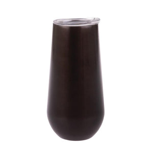 Oasis 180ml Stainless Steel Insulated Champagne Flute- Assorted Colours/Patterns