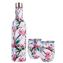 Load image into Gallery viewer, Oasis Stainless Steel Insulated Wine Traveler Gift Set