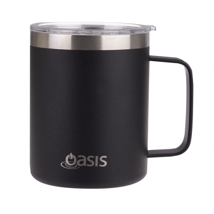 Oasis 400ml Stainless Steel Insulated Explorer Mug - Choice of 4 Colours