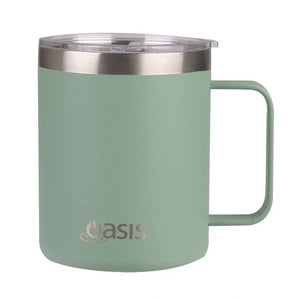 Oasis 400ml Stainless Steel Insulated Explorer Mug - Choice of 4 Colours