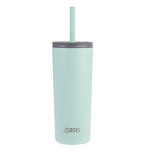 Load image into Gallery viewer, Oasis 600ml Super Sipper Insulated Tumbler w/ Silicone Straw - Choice of 9 Colours