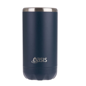 Oasis Stainless Steel Insulated 330ml Bottle Cooler - Choice of 6 Colours