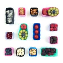 Load image into Gallery viewer, Bento Box Silicone Cups - Rectangle Black