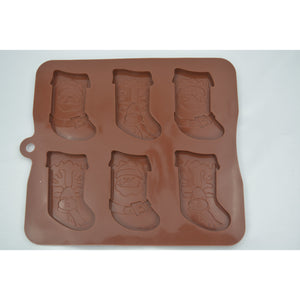 Christmas Stocking Silicone Tray