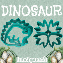 Load image into Gallery viewer, Lunch Punch Sandwich Cutters Dinosaurs - 2 Pack
