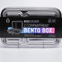 Load image into Gallery viewer, Ecococoon Bento 2 - Stainless Steel (2 colours available)