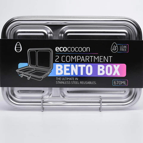 Ecococoon Bento 2 - Stainless Steel (2 colours available)