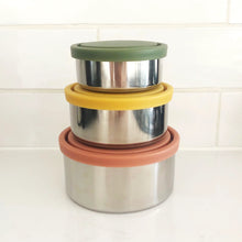 Load image into Gallery viewer, Ever Eco Stainless Steel Containers Autumn - 3 Pack