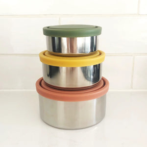 Ever Eco Stainless Steel Containers Autumn - 3 Pack