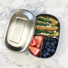 Load image into Gallery viewer, Ever Eco Stainless Steel Bento Snack Box - 3 Compartment