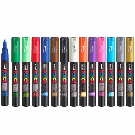 Pascal Pen Posca Paint Pen - 1M – Trendy Lil Treats