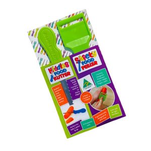 Kiddies Food Kutter Knife & Safety Food Peeler - TWIN PACK