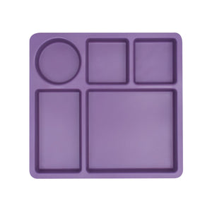bobo&boo Bamboo Divided Plate- Choice of 6 Colours