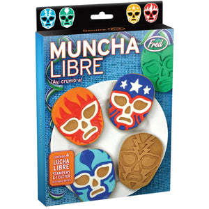 Muncha Libre Cookie Cutter & Stamper Set