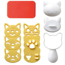 Load image into Gallery viewer, Cat Rice Mould Set