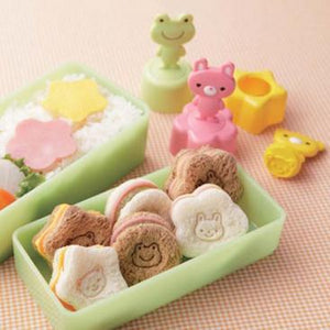 Trio Animal Sandwich Stamp & Cutter Set