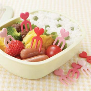 Heart Food Picks / Forks