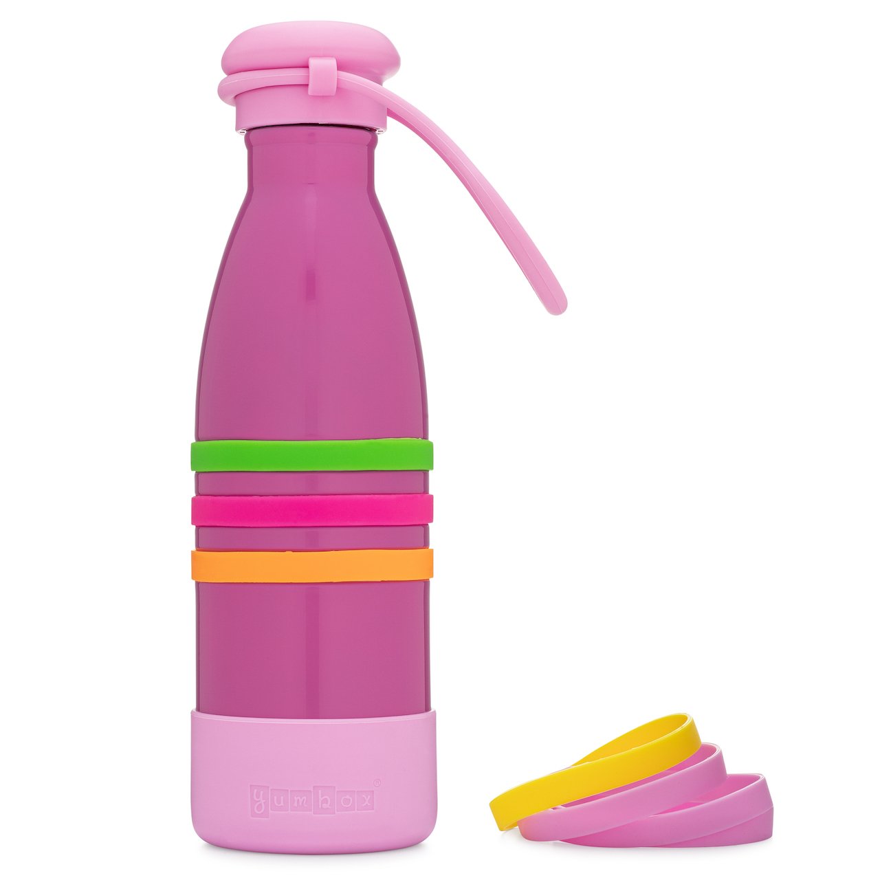 Yumbox Insulated Drink Bottle- Pink