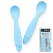 Load image into Gallery viewer, Brightberry Silicone Spoons with Teether - 7 Colours Available