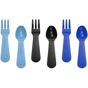 Lunch Punch Fork and Spoon Set - Choice of 3 Colours