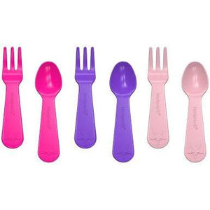 Lunch Punch Fork and Spoon Set - Choice of 3 Colours