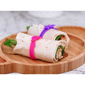 Lunch Punch Silicone Wrap Bands - Pink Set
