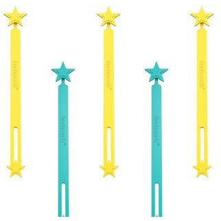 Lunch Punch Silicone Wrap Bands - Yellow
