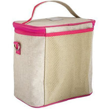 Load image into Gallery viewer, So Young Cooler Bag - Pink Birds